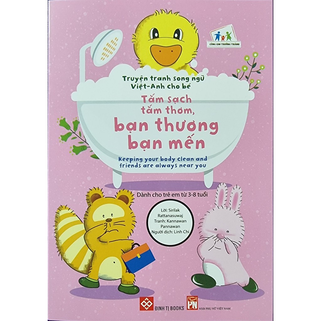 Sách Combo Truyện Tranh Song Ngữ Việt Anh Cho Bé (12 Tập)