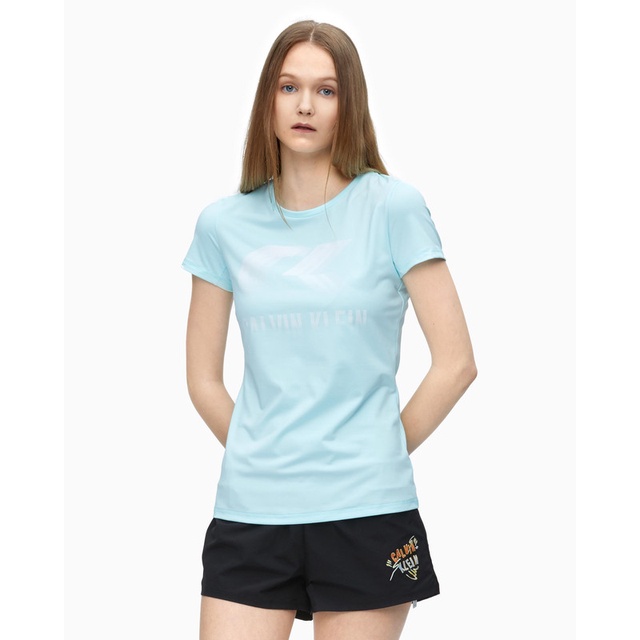 [Mã FAPRE5 giảm 10% đơn từ 1tr] CALVIN KLEIN PERFORMANCE - Áo Thun Thể Thao Nữ Faded Logo Cool - 4WS1K172401