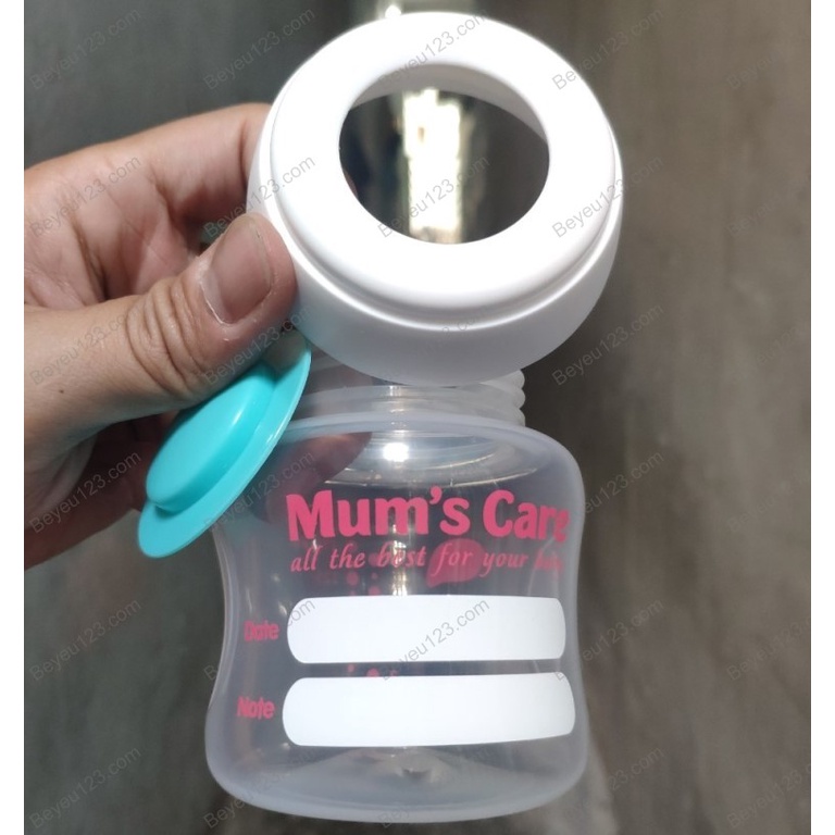 Bộ 3 Bình Trữ Sữa Mẹ Cổ Rộng 150ml Mum's Care Không BPA &amp; BPS - Thái Lan