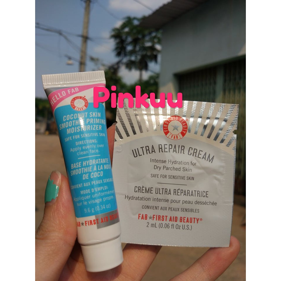 (bill Sephora) dưỡng âm First Aid Beauty Coconut Skin Smoothie Priming Moisturizer