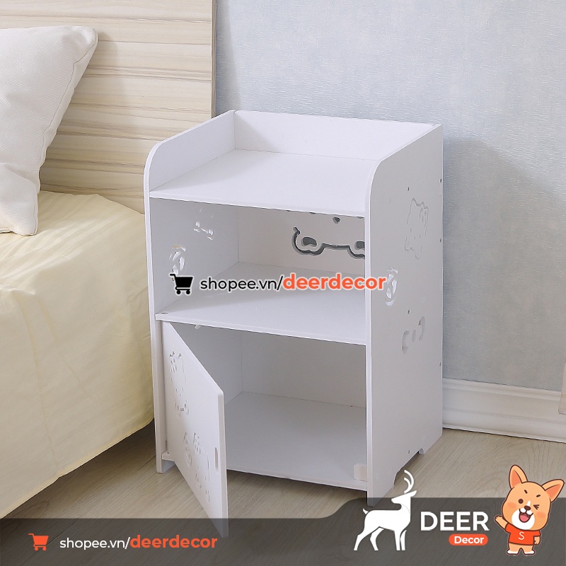 Kệ Kitty Để Sách Để Đầu Giường Tiện Lợi Dễ Thương - DEER DECOR