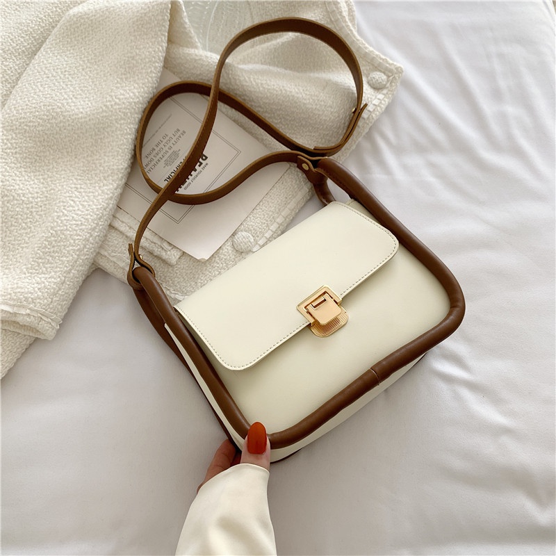 Túi xách IELGY đeo vai hình vuông nhỏ thời trang phương Tây thịnh hành cho nữ