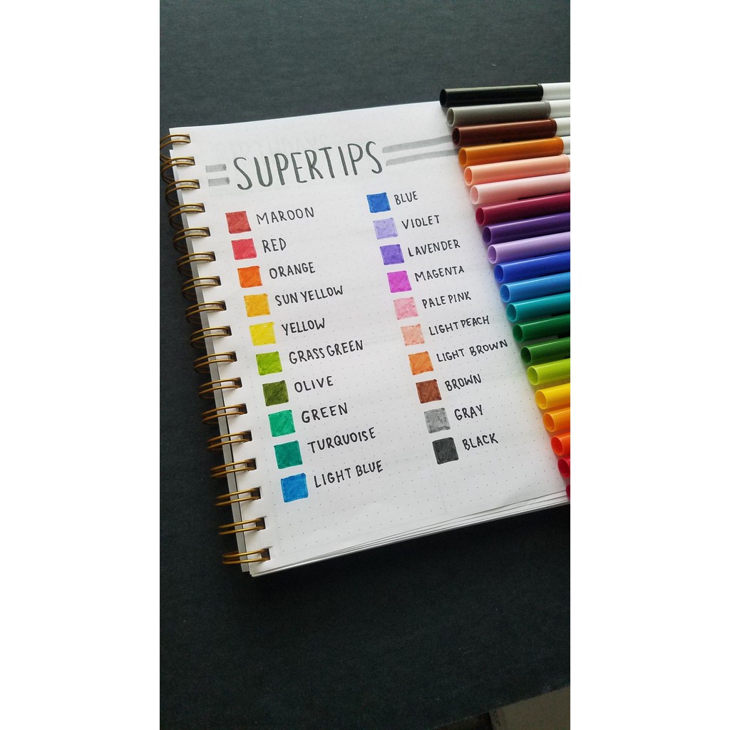 Bút lông nét thanh nét đậm Crayola Supertips 20 mua tại CANADA