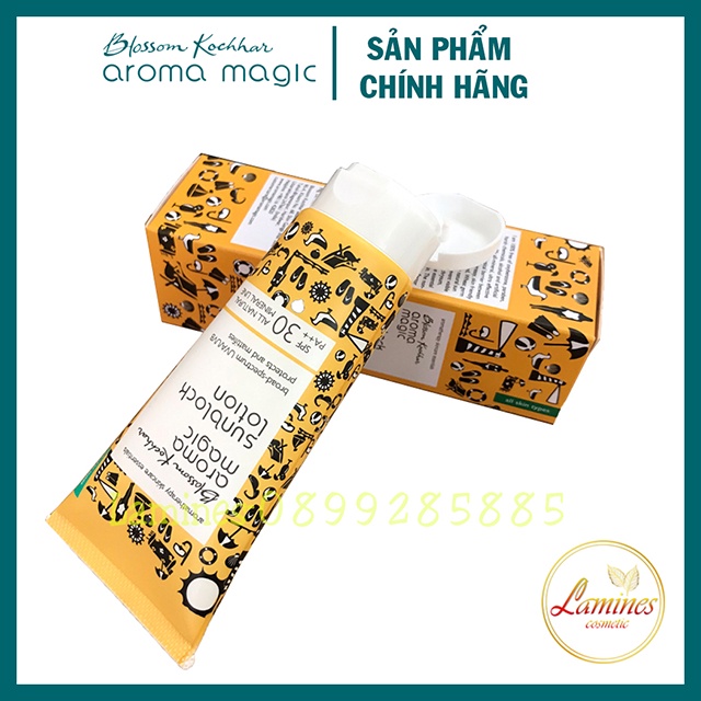 Kem Chống Nắng Aromamagic Cho Da Thường Và Da Hỗn Hợp SPF30 | Aroma Magic Sunblock Lotion 100gr