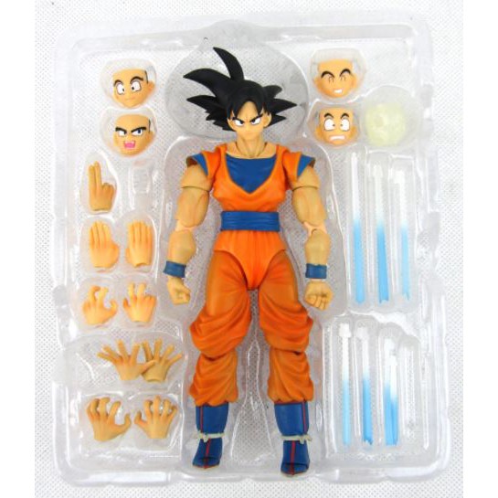 🌟GIÁ HỦY DIỆT🌟 Mô Hình Son Goku Bản Nâng Cấp Dragon Ball 7 Viên Ngọc Rồng SHF - S.H. Figuarts Full Box
