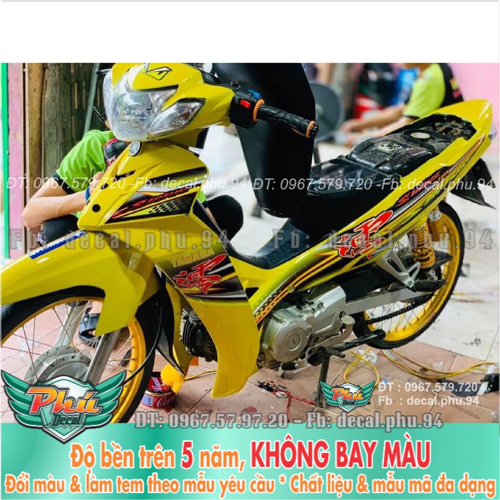 Tem rời Sirius Vàng Hayabusa (K) -1