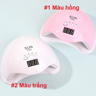 Máy sấy Nail Sun Five 48W Công Nghệ UV/LED, Dụng Cụ Làm Móng, Hơ Gel Nhanh Khô Cảm Ứng Nhiệt Tự Động Sấy, Hẹn Giờ