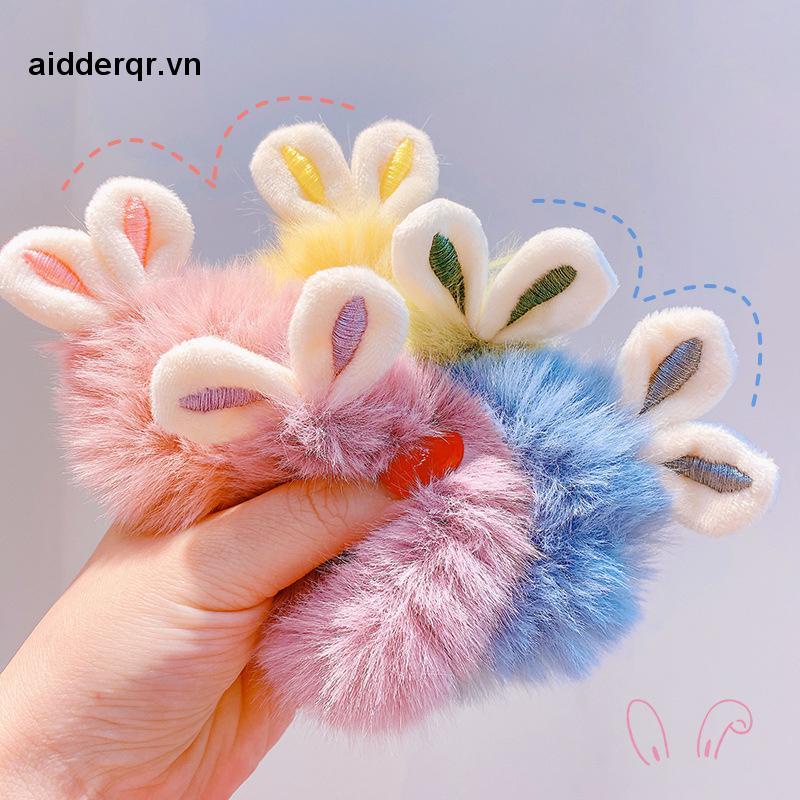 🌸🌸Dây cột tóc trang trí tai thỏ xinh xắn phong cách Hàn Quốc