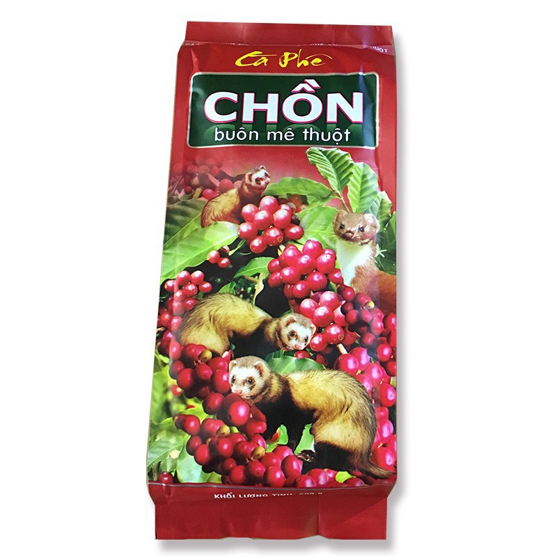 Combo 2 bịch Cà phê pha Phin truyền thống Chồn Buôn Mê Thuộc của công ty Cao Đại Nguyên 1000g
