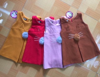 Váy dạ bé gái