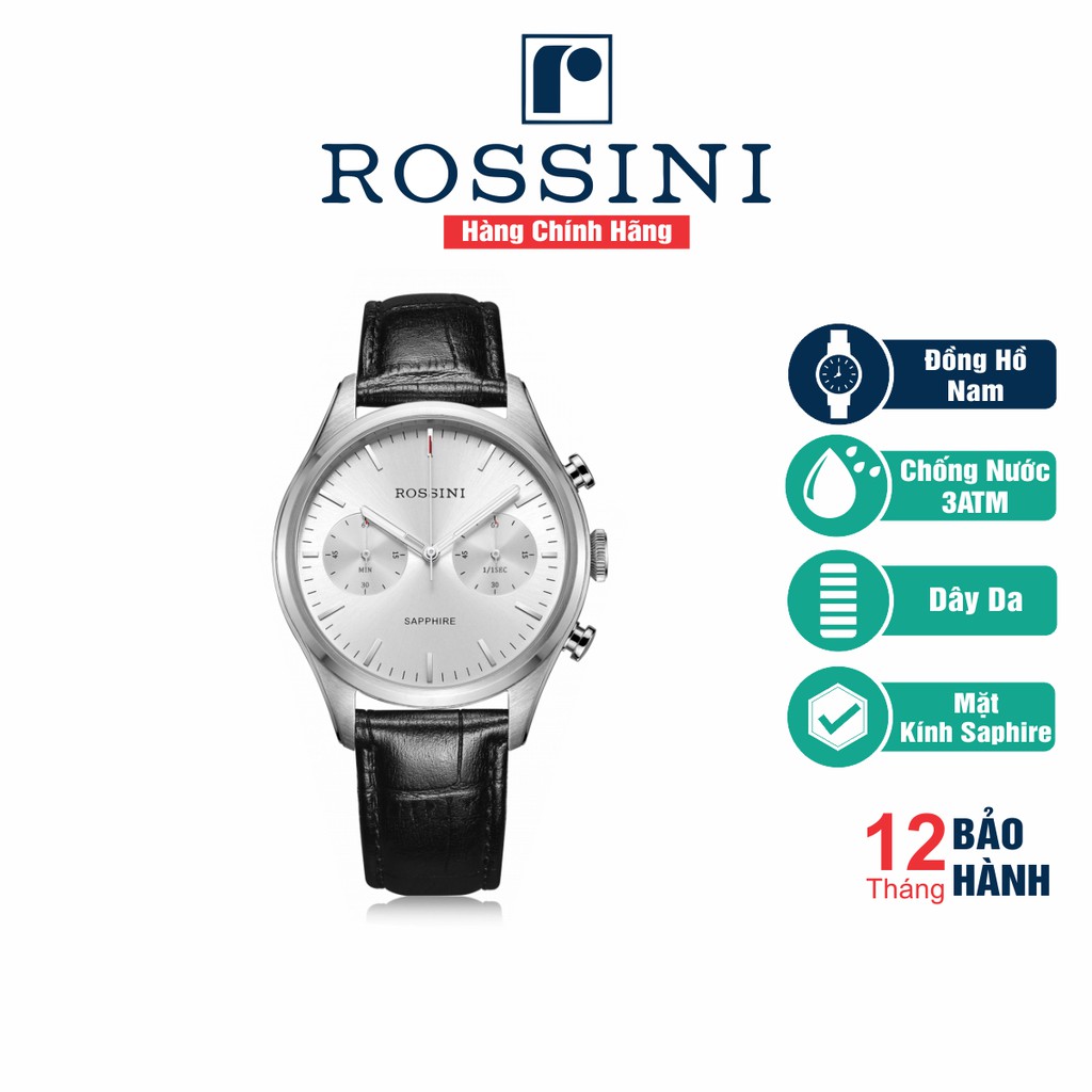 Đồng hồ đeo tay nam Rossini - 6659W01E