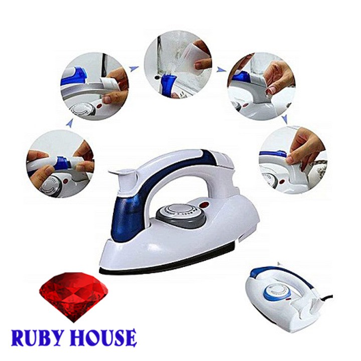 Bàn là mini 258, Bàn là du lịch gấp gọn-Ruby House