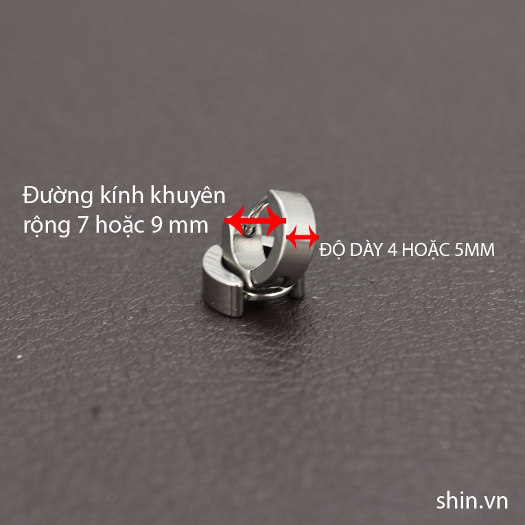 Khuyên đeo sát tai, NHIỀU SIZE, NHIỀU MÀU