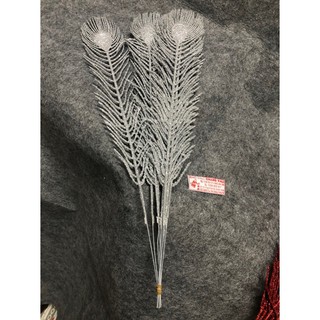 lông công dài 40cm làm oản tài lộc , giỏ quà tết