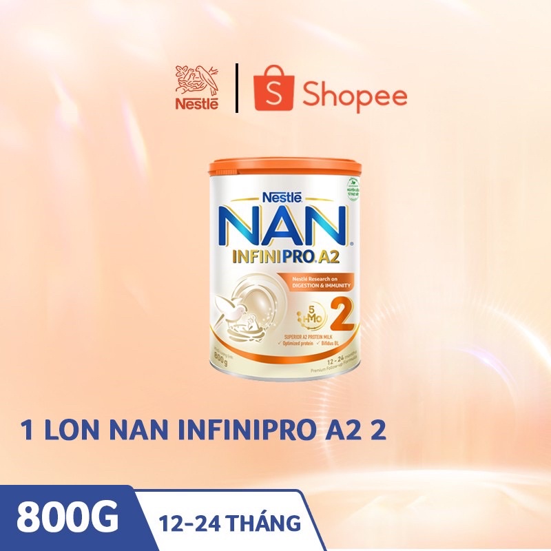 sữa dinh dưỡng công thức Nestle NAN INFINIPRO A2 số 2