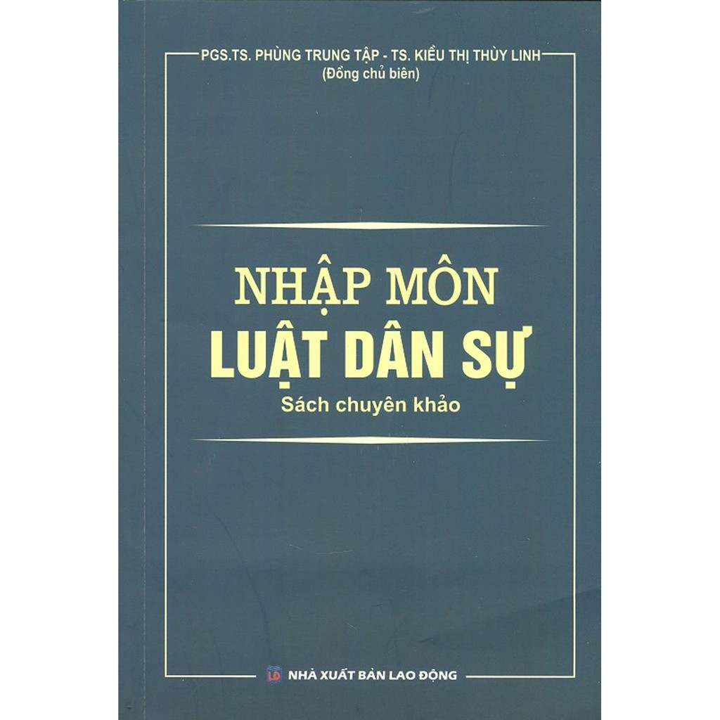 Sách - Nhập Môn Luật Dân Sự (Sách Chuyên Khảo) - Nhà Sách Thiên Vũ