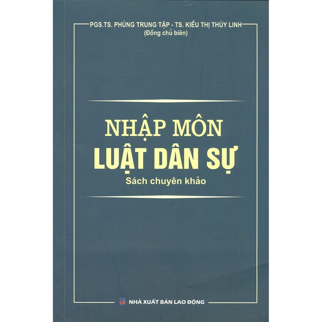 Sách - Nhập Môn Luật Dân Sự (Sách Chuyên Khảo) - Nhà Sách Thiên Vũ