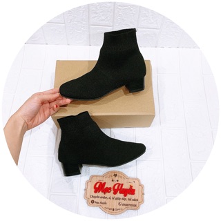 Boot len chun cổ thấp