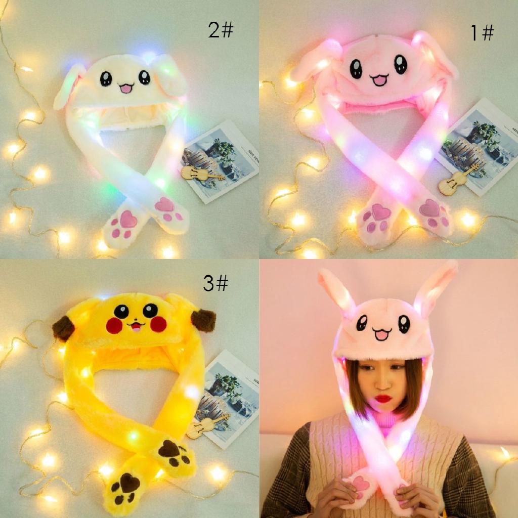 Mũ Tai Thỏ Có Đèn Led