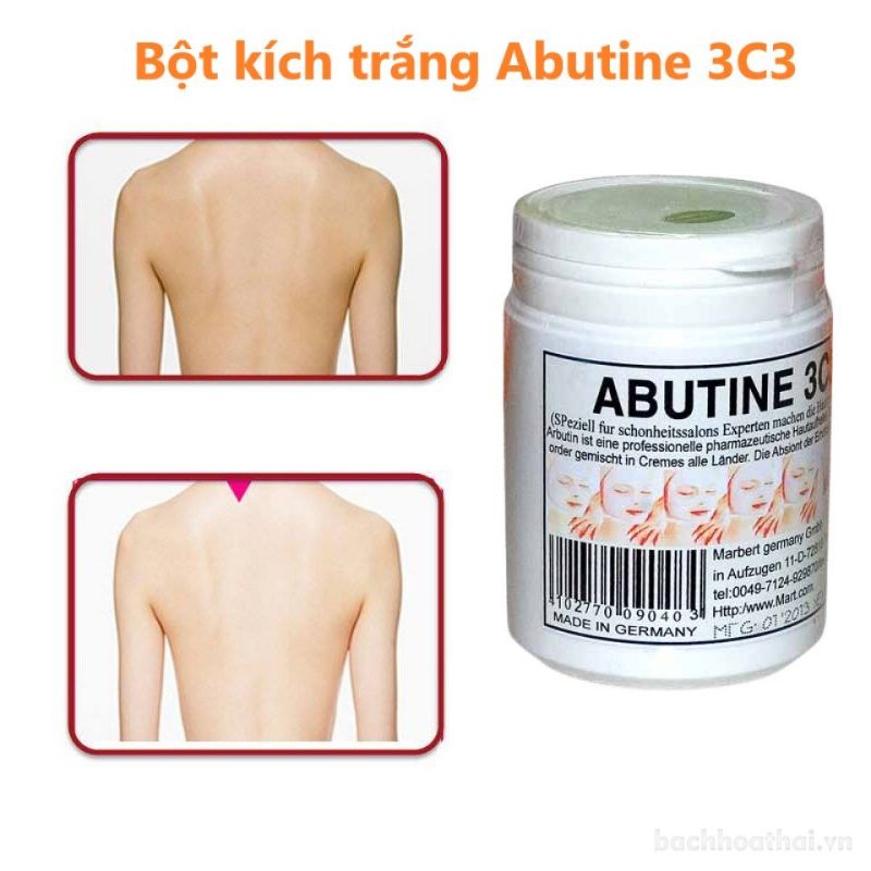 Kem Body Abutine 3C3, Kem Kích Dưỡng Trắng Da Toàn Thân Hiệu quả 100% 200g