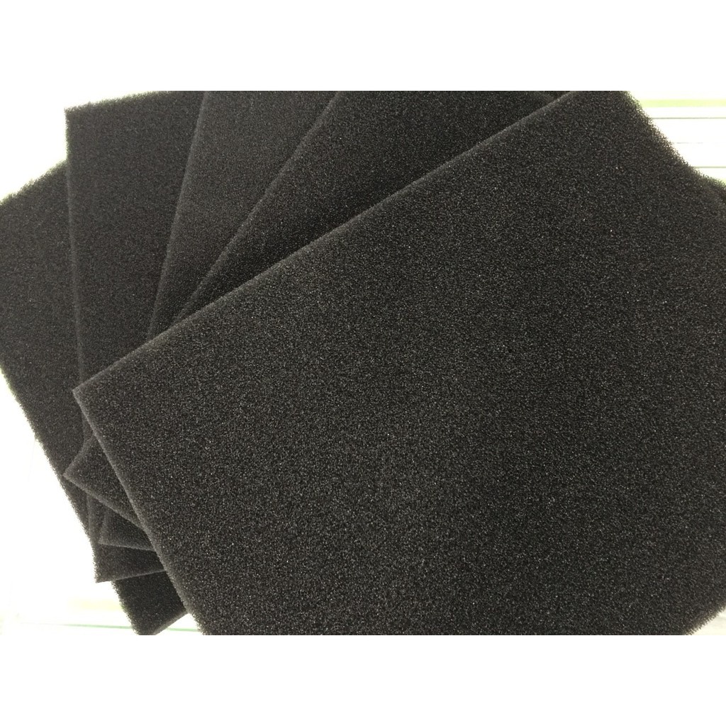 Tấm mút lọc đen bể cá - 50x50cm