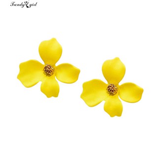 Bông tai hoa thanh lịch cho nữ