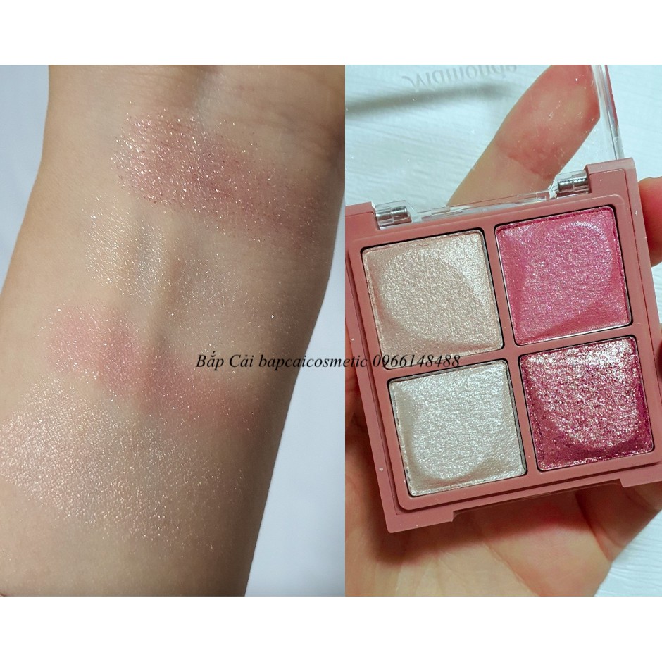 MBC Phấn mắt 4 màu Mamonde Flower Pop Eyebrick tặng kèm 3 mini | BigBuy360 - bigbuy360.vn