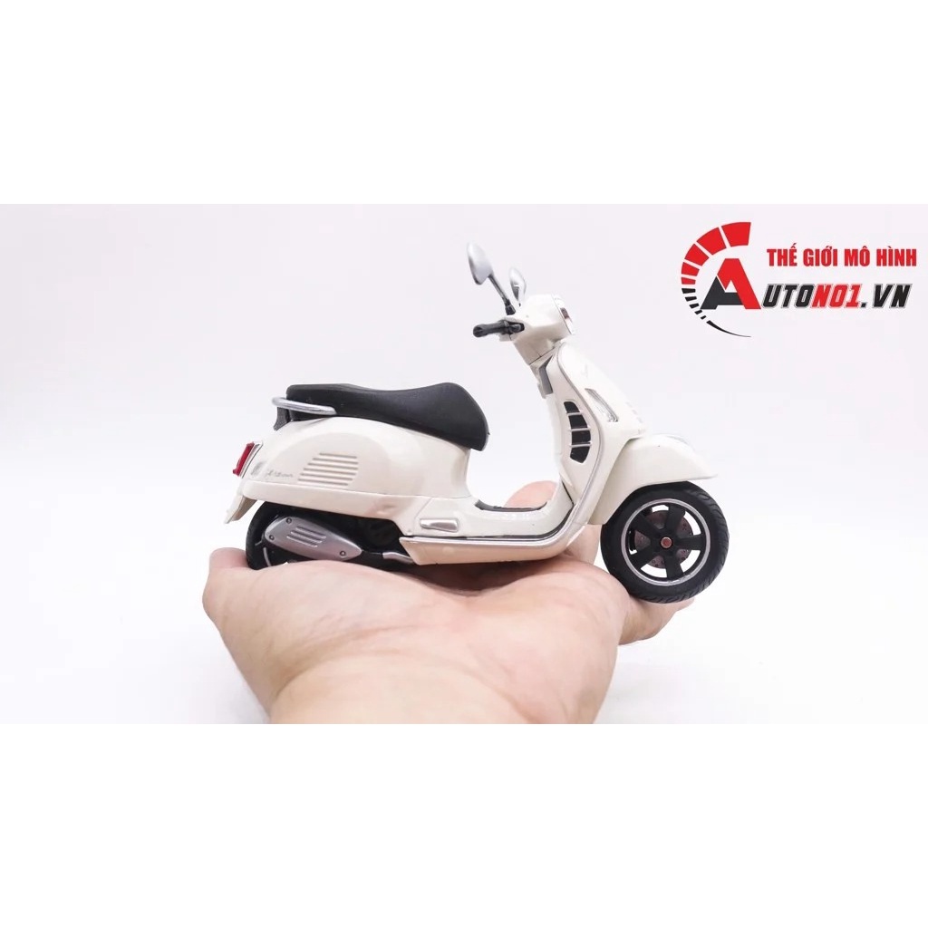 Mô hình xe Vespa primavera 150 - Gts super 2020 1:12 Maisto Welly