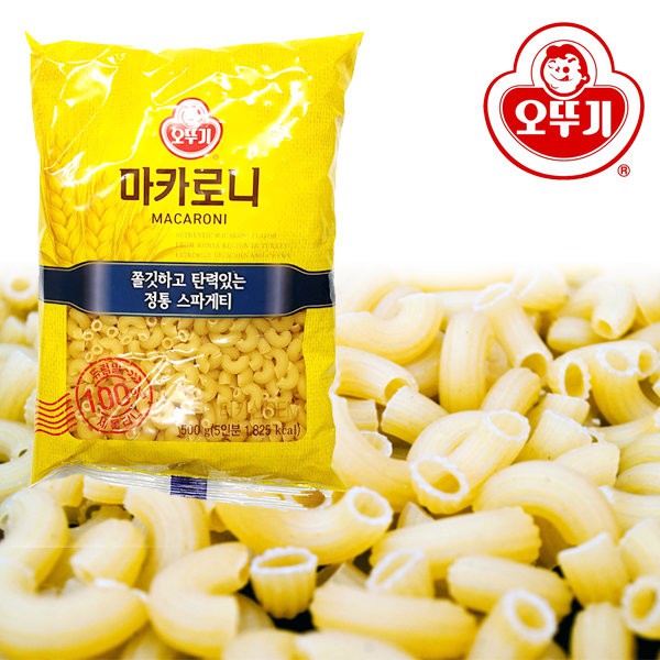 Nui Ống Nhập Khẩu Hàn Quốc 500gr Maccaroni Ottogi