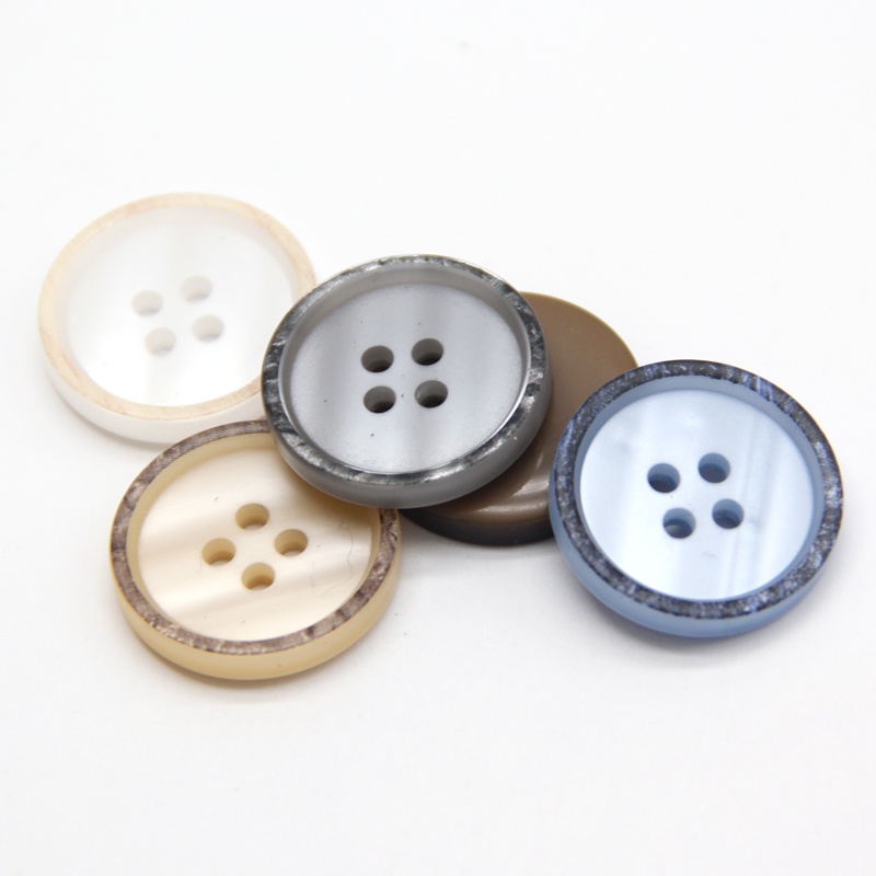 Nút Áo Khoác Bằng Nhựa Resin Thời Trang 15/18/20/23/25mm Dành Cho Nam