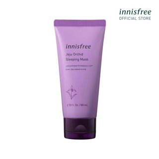 Mặt Nạ Ngủ Cấp Ẩm Dưỡng Trắng Từ Hoa Lan Innisfree Jeju Orchid Sleeping Mask 80ml