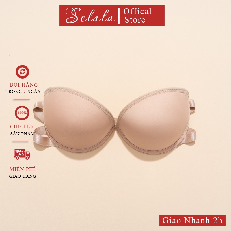 Áo Cúp Ngực Selala Đệm Tim Chống Tụt Không Dây Đẩy Ngực AC04 | BigBuy360 - bigbuy360.vn