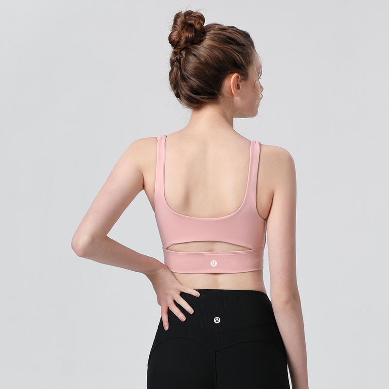 Lululemon    Áo Lót Thể Thao yoga Chống Sốc Khoét Lưng Đẹp Quyến Rũ 9602