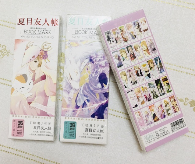 Bộ 36 ảnh bookmarkanime natsume, đánh dấu trang natsume