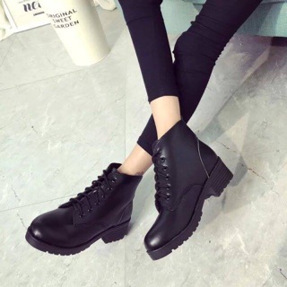 Giầy boot nữ, bốt chiến binh cao cấp( kèm video)