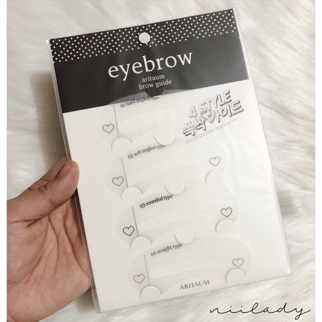 Khuôn Mày Aritaum Brow Guide