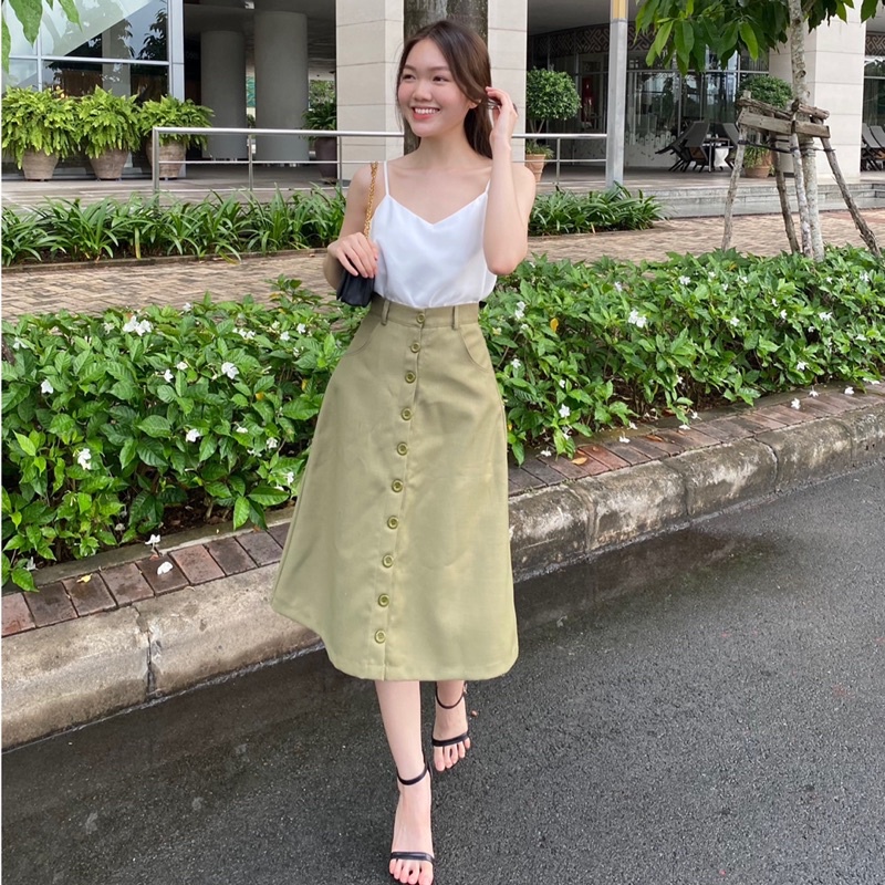 Áo 2 dây nữ, LUCETFASHION, áo hai dây lụa