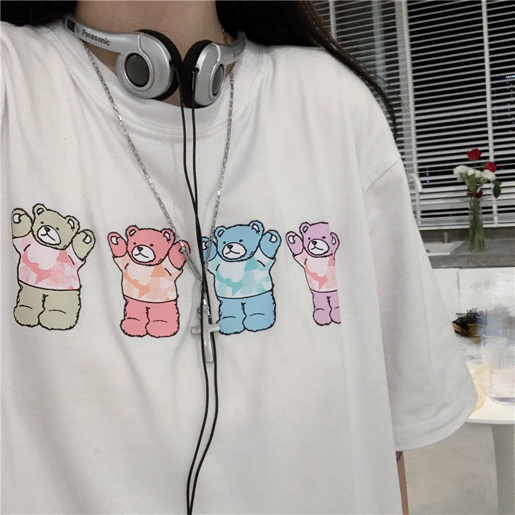 Áo thun tay lỡ Unisex NEKOSG, áo phông form rộng HT36