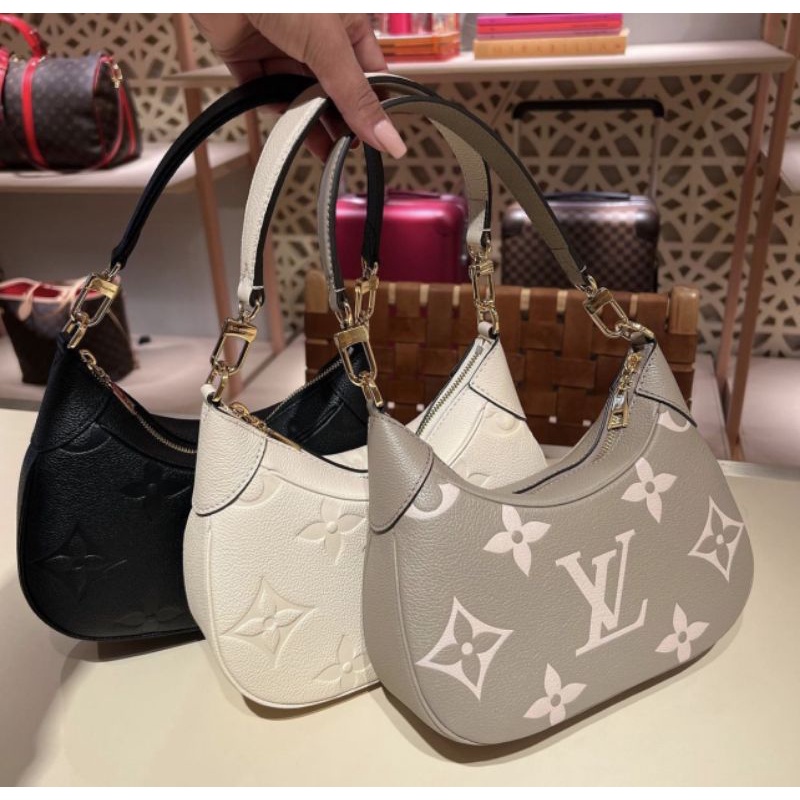 Túi xách nữ LV BAGATELLE sz24cm da bò mềm kèm2 quaifullbox nam châm