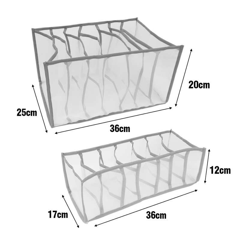 Hộp Đựng Đồ Lót 7 Ngăn Tiện Lợi