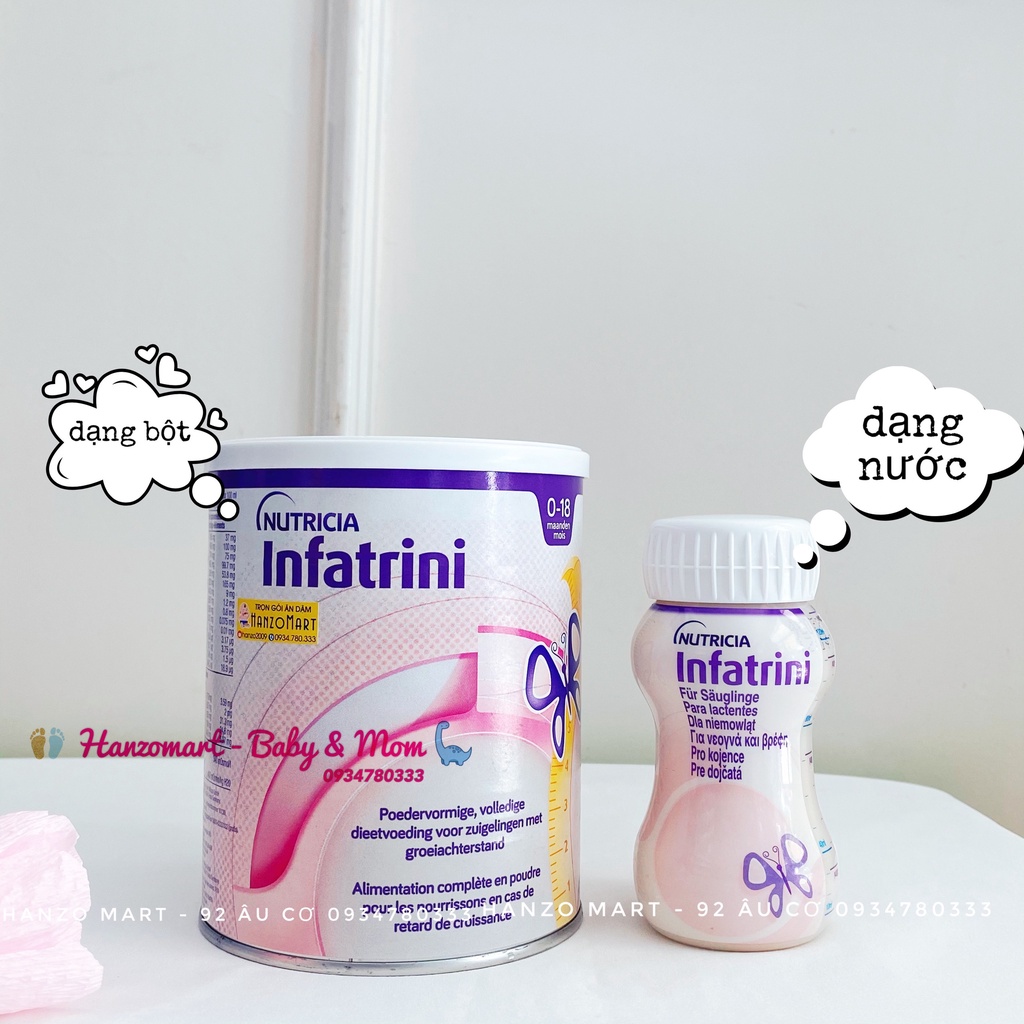 Sữa Infatrini Đức - Sữa béo cao năng lượng cho bé (400gr)