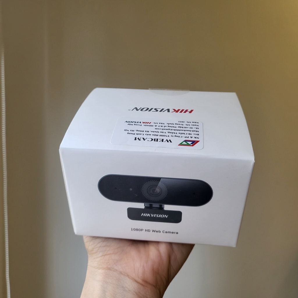 Webcam Hikvision DS-U02, FHD 1080P, Tích Hợp Micro -  Hàng Chính Hãng