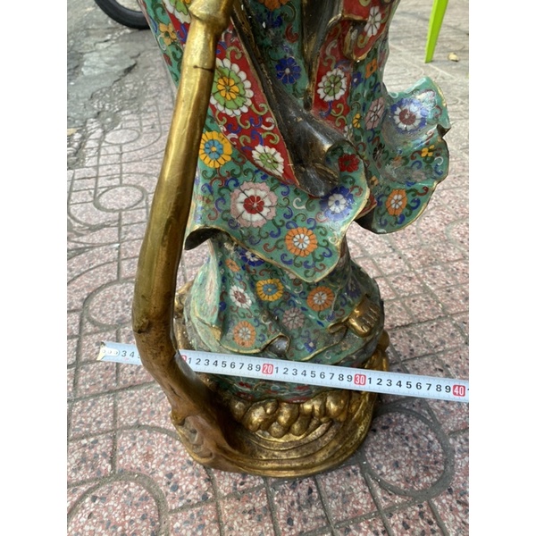 Tượng đồng quan âm bồ tát