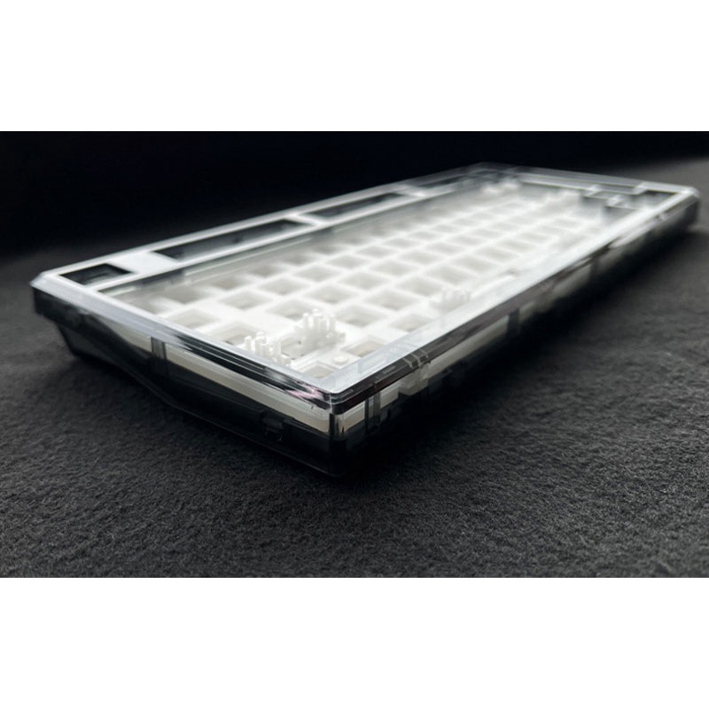 Kit bàn phím cơ FL-Esports Q75 Crystal Grey (Gasket-mount / Hotswap / Led RGB) - Hàng chính hãng