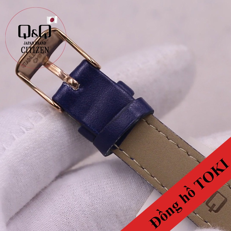 Đồng hồ CITIZEN Q&amp;Q nữ QZ05J102Y vàng hồng đính đá