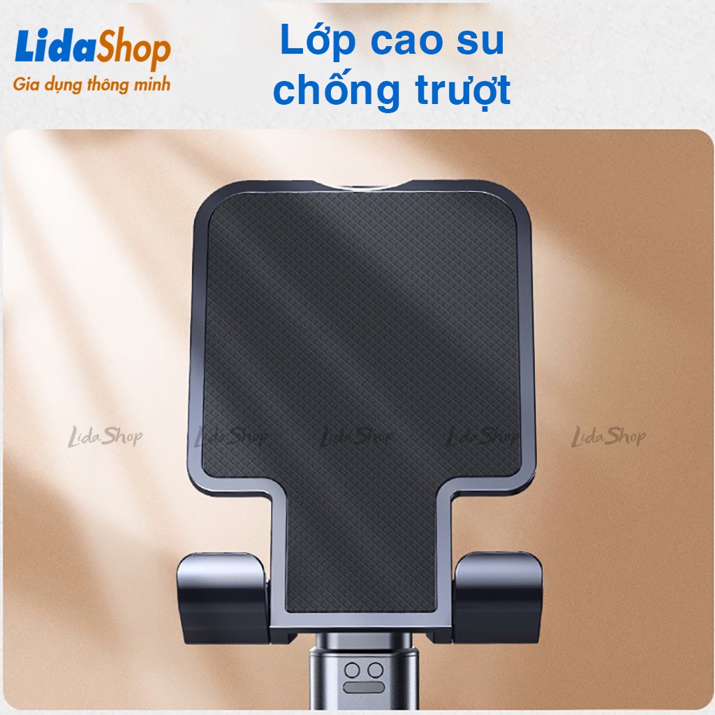 Giá đỡ điện thoại để bàn đa năng Lidashop, giá đỡ điện thoại để bàn đa năng điều chỉnh độ cao xoay gấp gọn