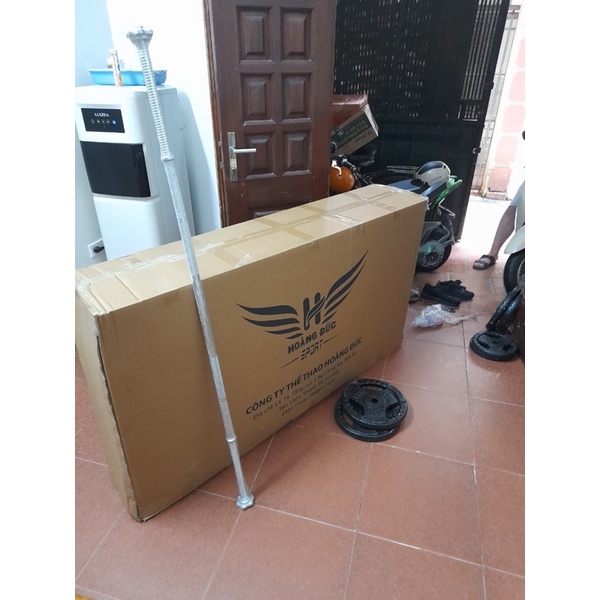 Ghế đa năng kèm xà đơn xà kép hoangducsport chính hãng (chưa kèm theo tạ và đòn xuki )