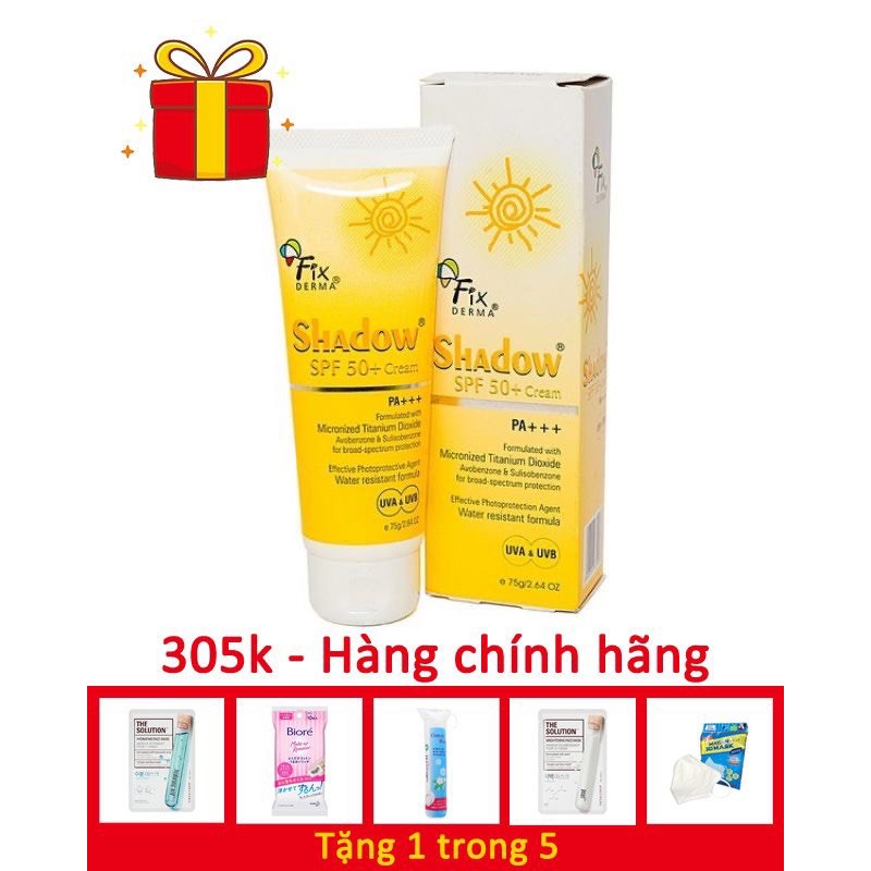 - Kem chống nắng Fixderma SPF50+ 75g - HSD 2023