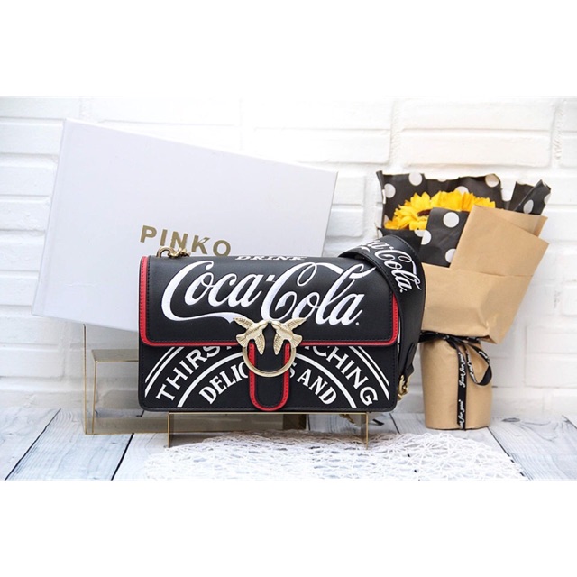 túi Pinko coca cola