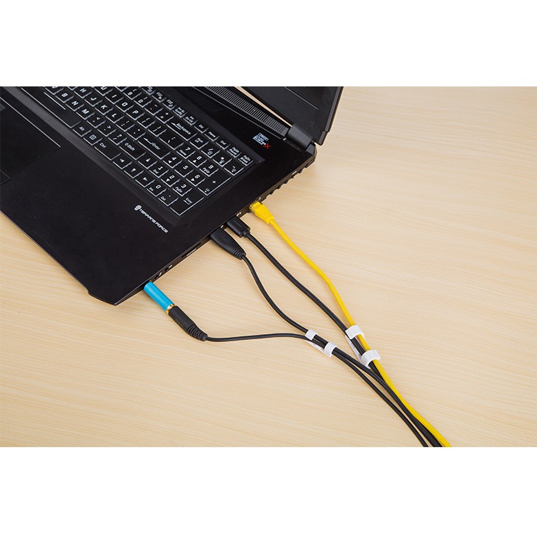 Vỉ 20 Kẹp Cố Định Dây Điện, Giữ Dây Cáp Sạc Thông Minh Chống Rối – Dumi Shop